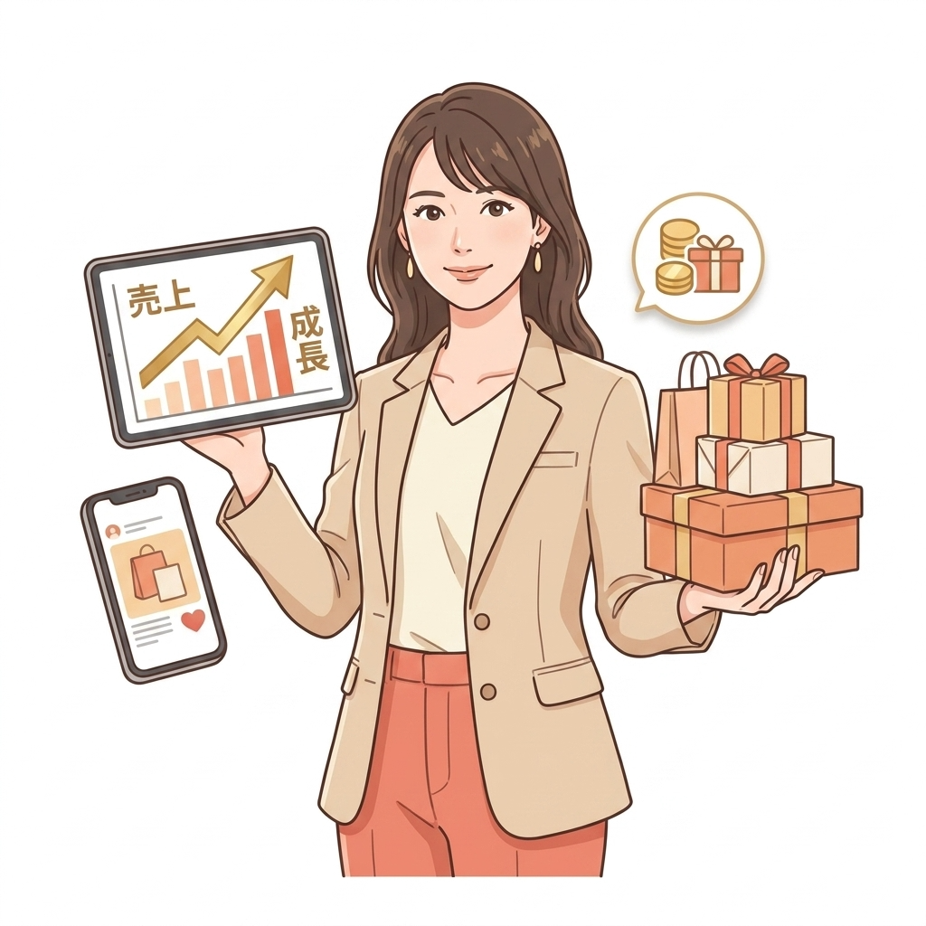商品販売